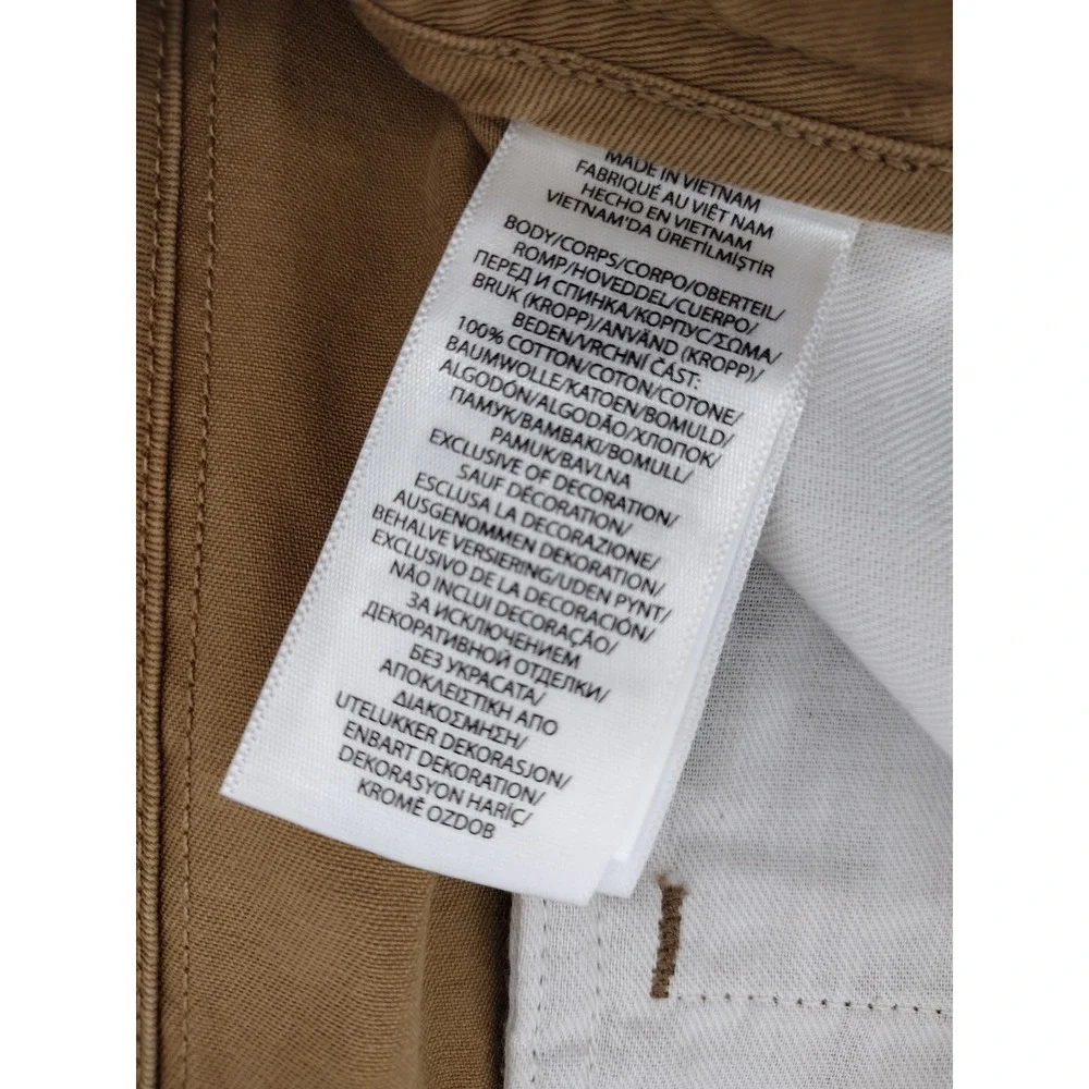 Polo Ralph Lauren Mens sz 38 Relaxed Fit 10 Inch Chino Shorts Tan Khaki NEW